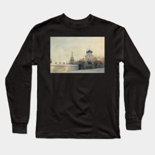 Church in Winter Estate Long Sleeve T-Shirt